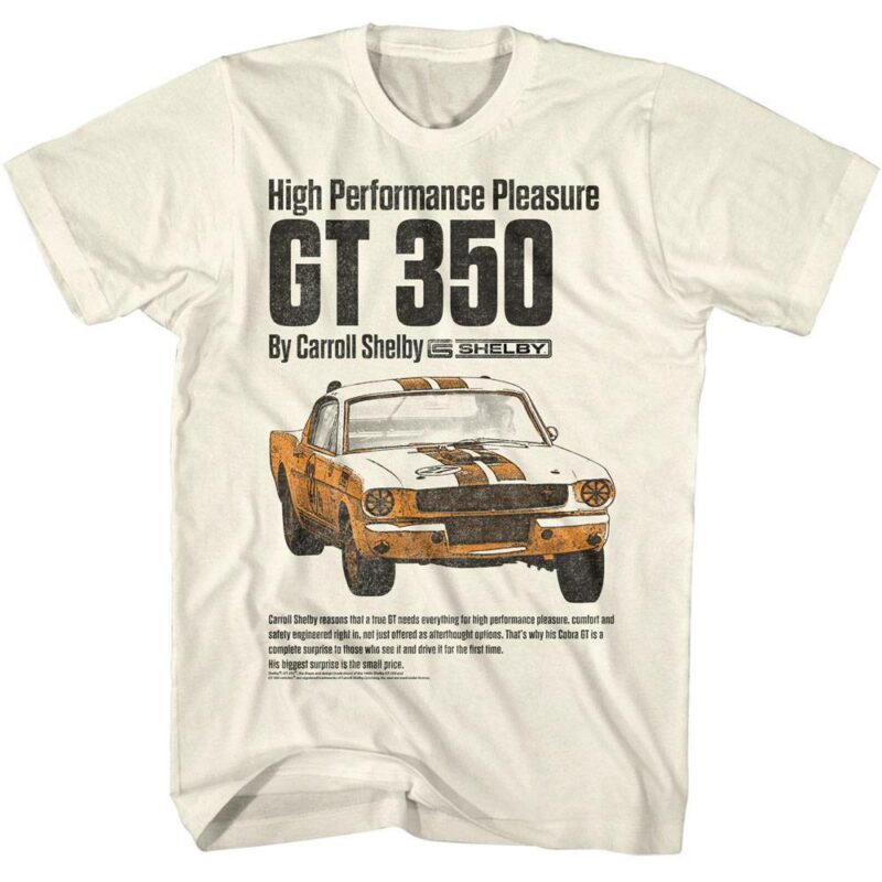 Shelby High Performance Pleasure GT 350 Men’s T Shirt