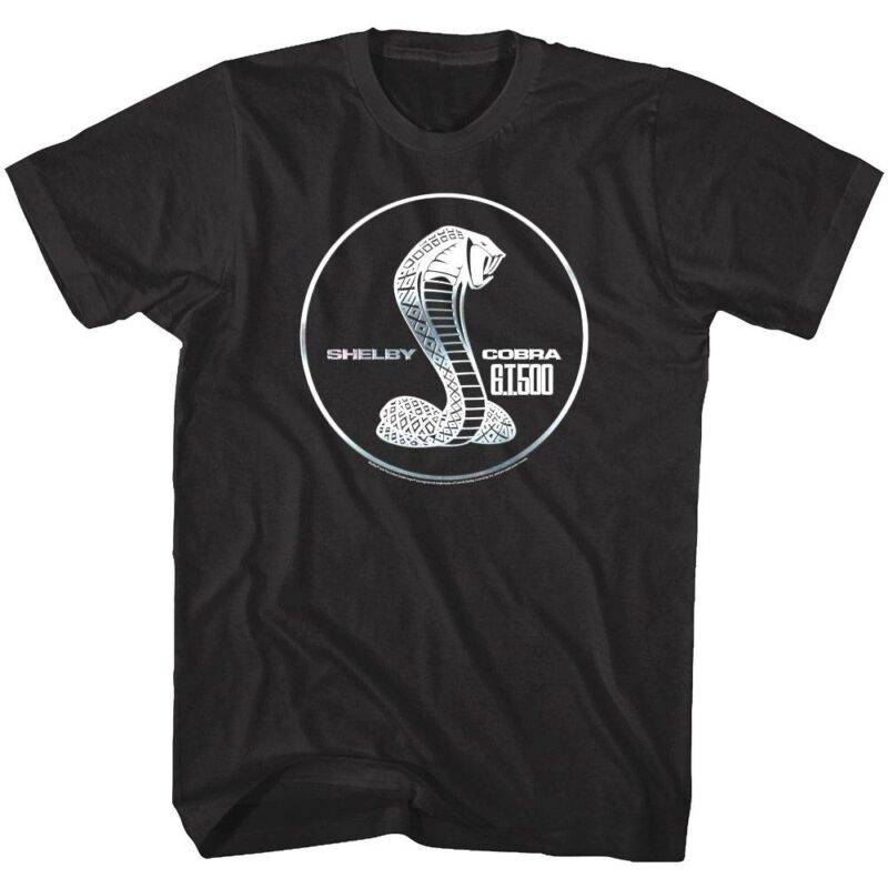 Shelby Cobra GT500 Chrome Snake Men’s T Shirt