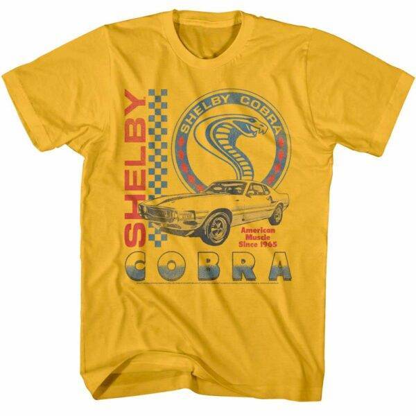 Shelby Cobra American Muscle Since 1965 Men’s T Shirt