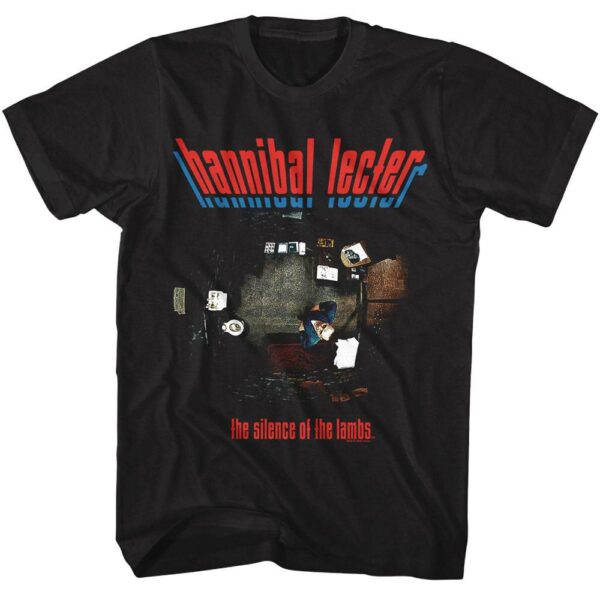 Silence of the Lambs Prison Cell Men’s T Shirt