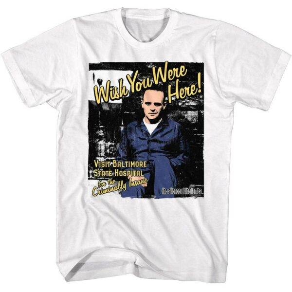 Silence of the Lambs Wish You Were Here Men’s T Shirt