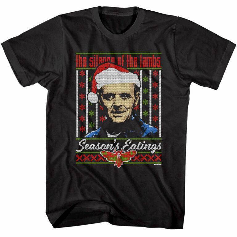 Silence of the Lambs Season’s Eatings Men’s T Shirt