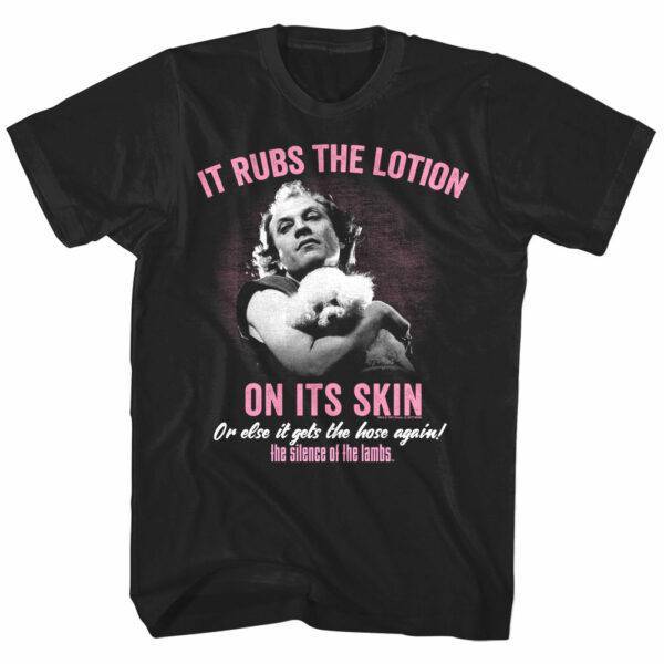 Silence of the Lambs It Rubs the Lotion on it’s Skin Men’s T Shirt