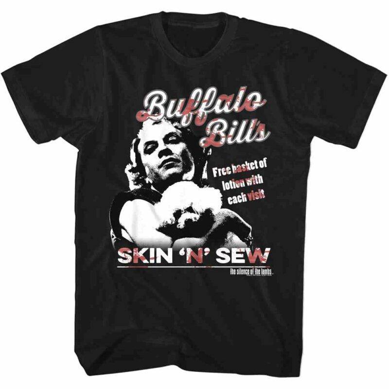 Silence of the Lambs Buffalo Bill's Skin & Sew Men's T Shirt