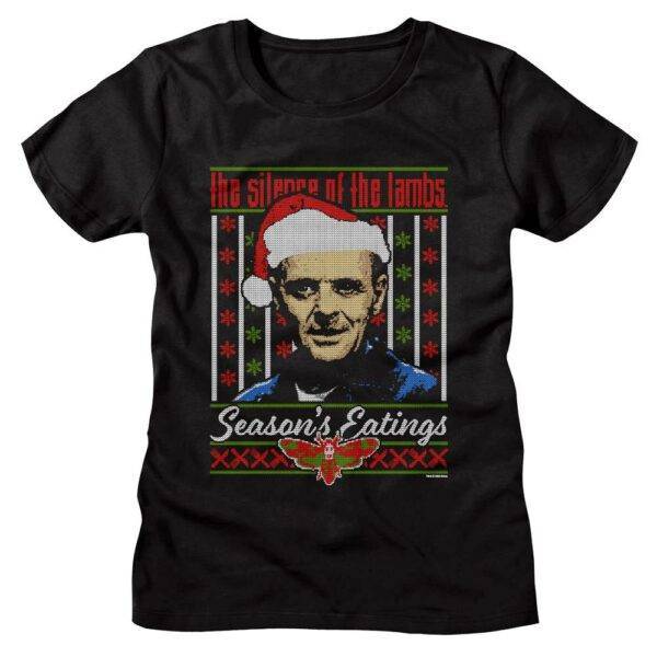 Silence of the Lambs Season’s Eatings Women’s T Shirt