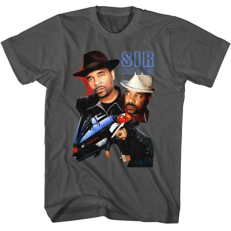 Sir Mix-a-Lot Triple Threat Gray T-Shirt