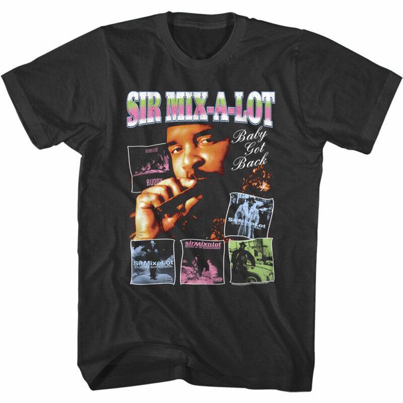 Sir Mix A Lot Warped Album Covers T-Shirt