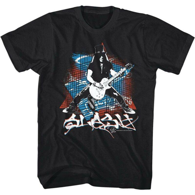 Slash Guitar Stage Men’s T Shirt