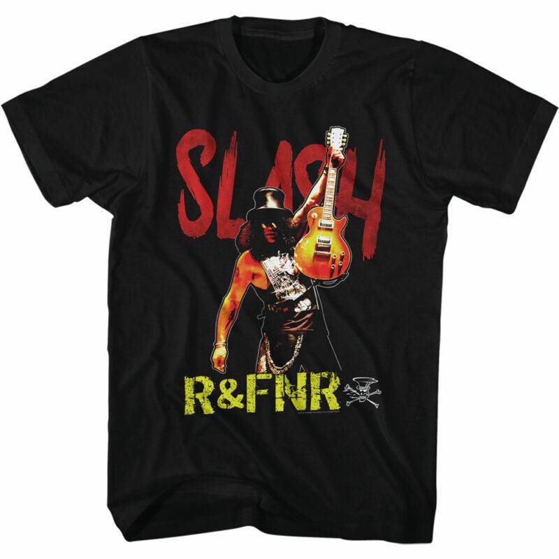 Slash R & FNR Guitarist Men’s T Shirt