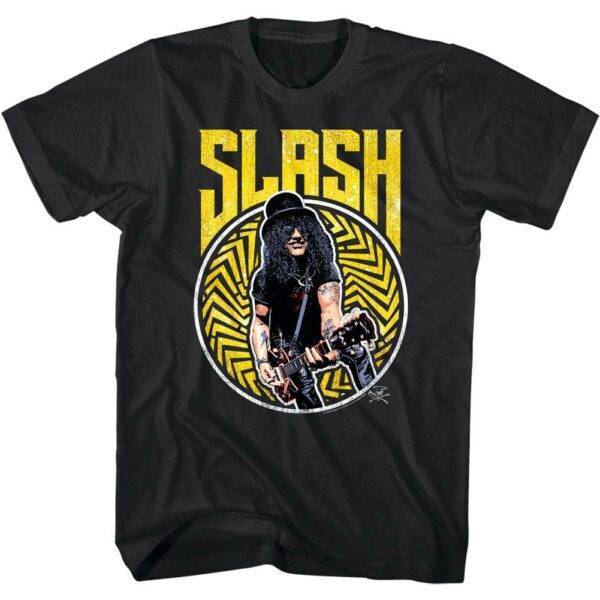 Slash Vintage Gold Wheel Men’s T Shirt