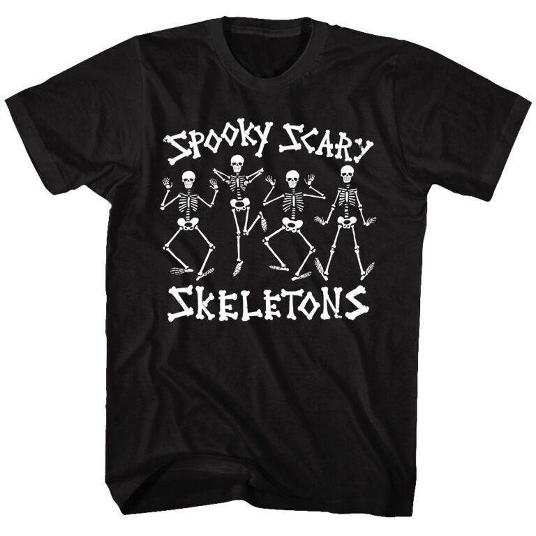 Spooky Scary Skeletons Dance Skills Men’s T Shirt