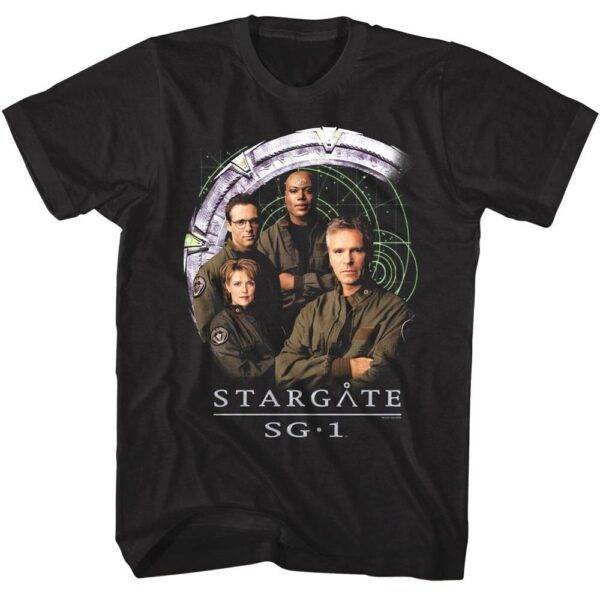 Stargate Crew Characters Men’s T Shirt