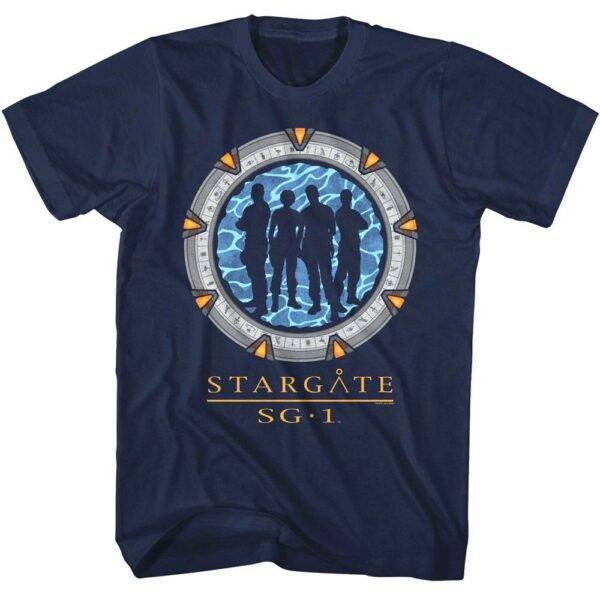 Stargate Silhouette Teleport Men’s T Shirt