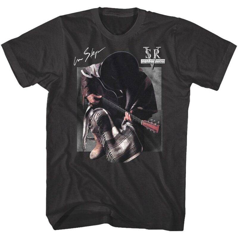 Stevie Ray Vaughan In Step Men’s T Shirt