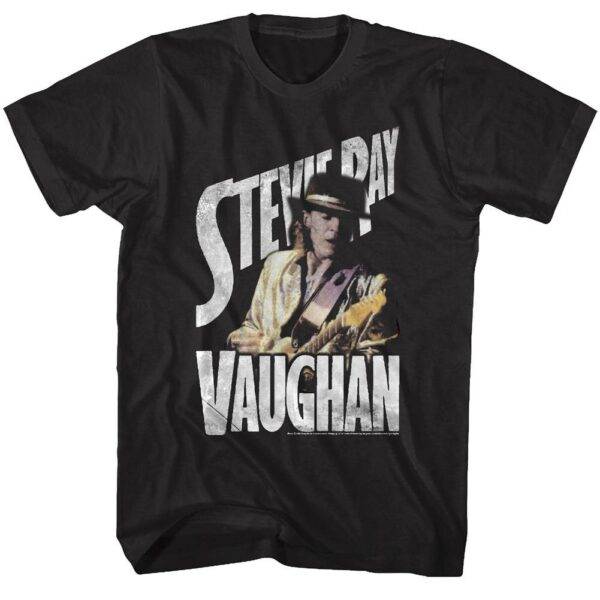 Stevie Ray Vaughan Live Alive Rock Guitarist Men’s T Shirt