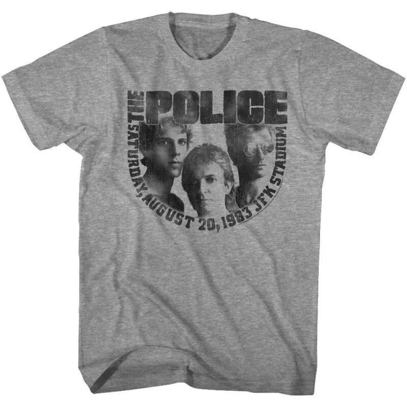 The Police JFK Stadium 1983 Men T Shirt