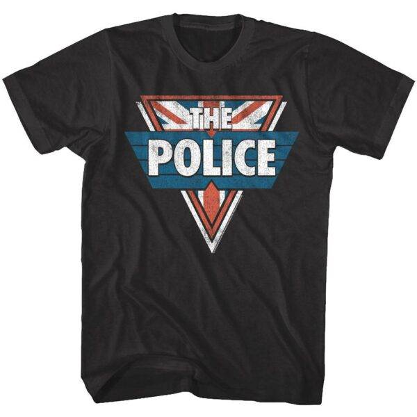 The Police Union Jack Logo Men's T Shirt