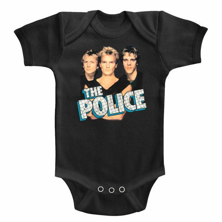 Sting & The Police Greatest Hits Baby Onesie