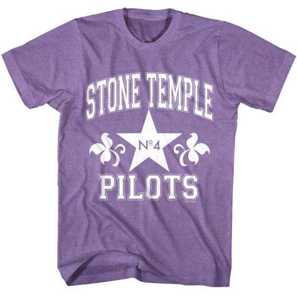 Stone Temple Pilots Purple T Shirt Men s Graphic Rock Tees