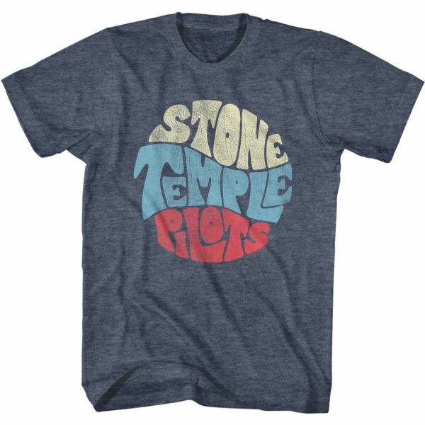 Stone Temple Pilots Vintage Logo Men’s T Shirt