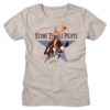 Stone Temple Pilots Cowgirl Riding Bronco Women’s T Shirt