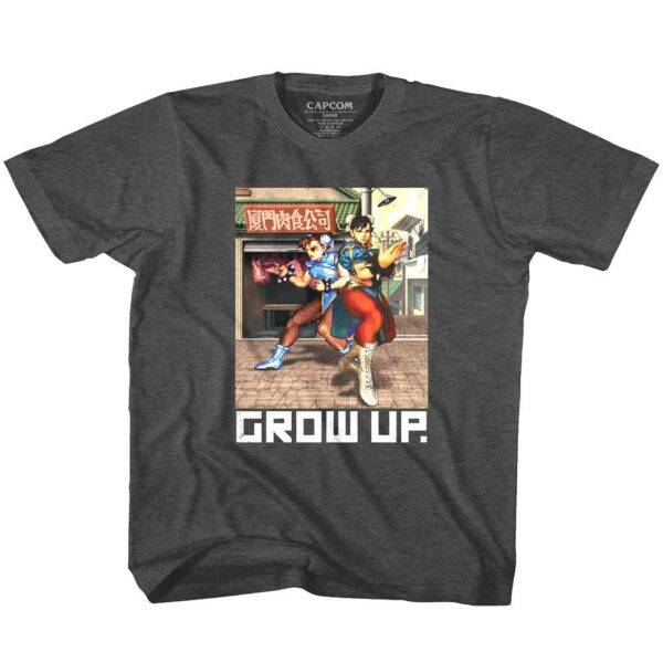 Street Fighter Chun Li Grow Up T-Shirt