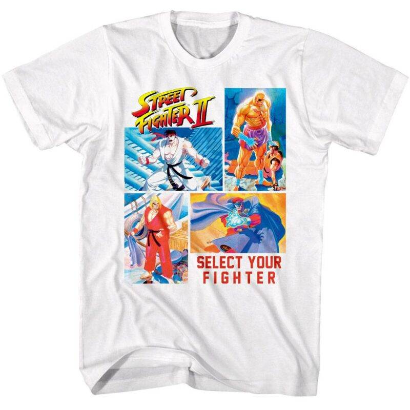 Street Fighter 2 Boss Fight T-Shirt