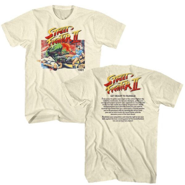 Street Fighter 2 Ready to Rumble T-Shirt