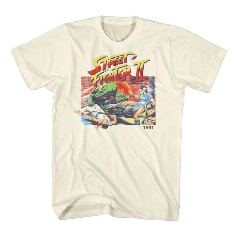 Street Fighter 2 Ready to Rumble Men's T Shirt - Image 3