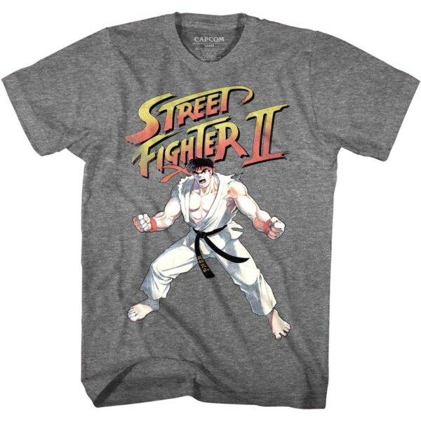 Street Fighter 2 Ryu Scream T-Shirt