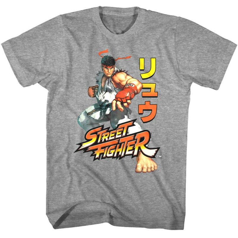 Street Fighter 5 Ryu Japanese T-Shirt