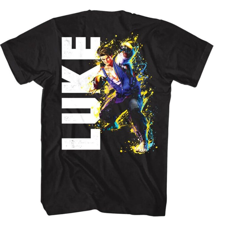 Street Fighter 6 Luke Sullivan T-Shirt