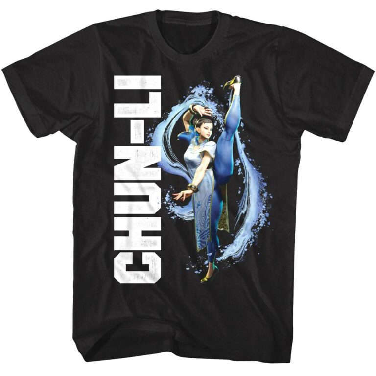 Street Fighter 6 Chun Li Kick T-Shirt