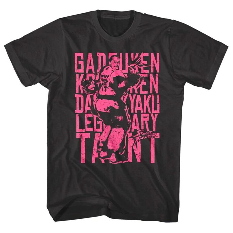 Street Fighter Dan Legendary Taunt T-Shirt