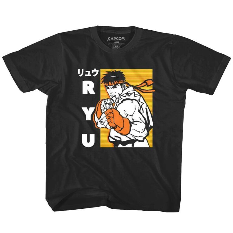 Street Fighter Ryu Japanese Karate T-Shirt