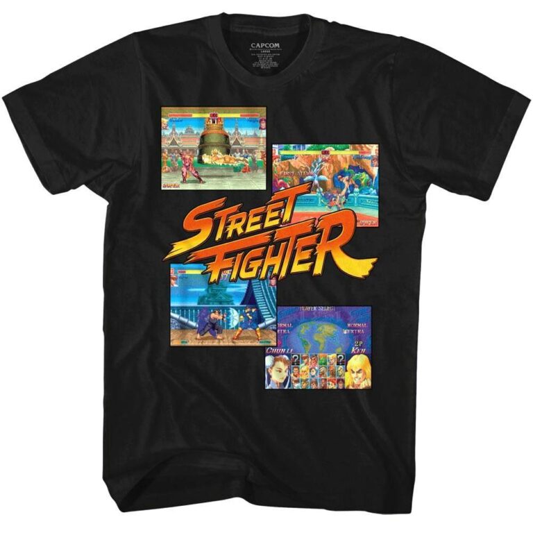 Street Fighter MultiScreen T-Shirt