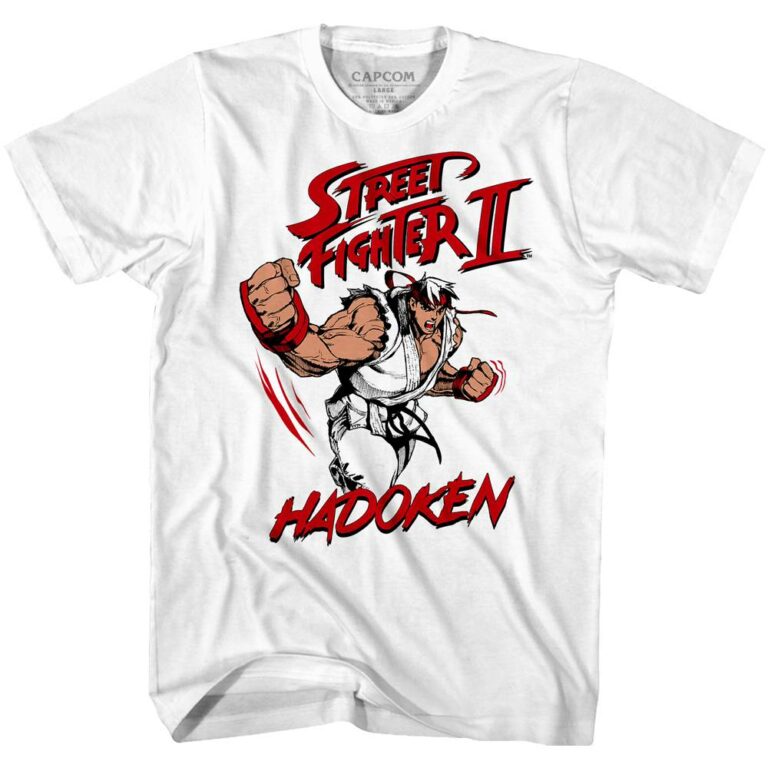 Street Fighter Ryu Hadoken T-Shirt