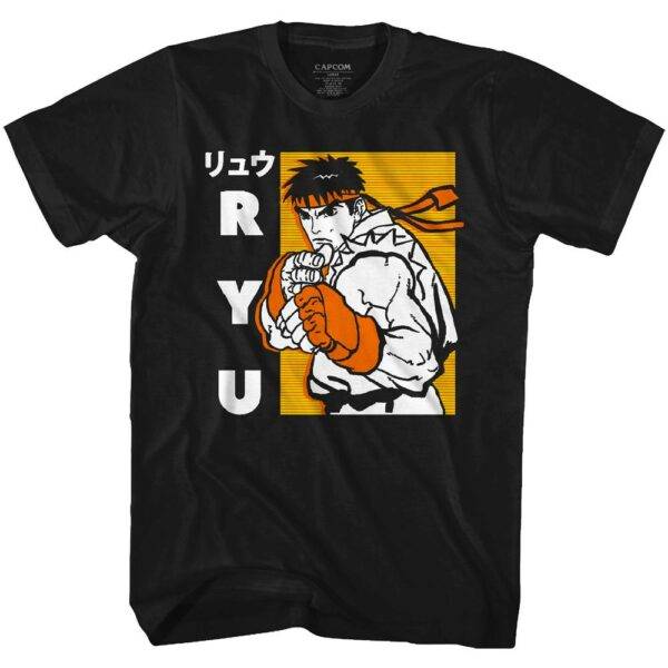 Street Fighter Ryu Japanese Karate T-Shirt