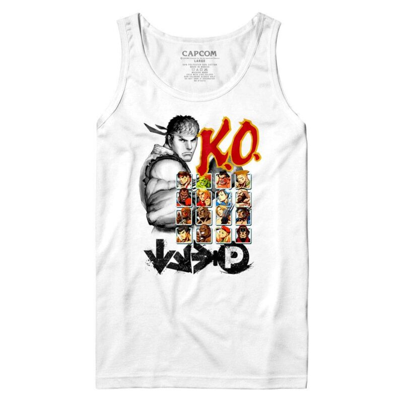 Street Fighter Ryu KO Player Select Tank