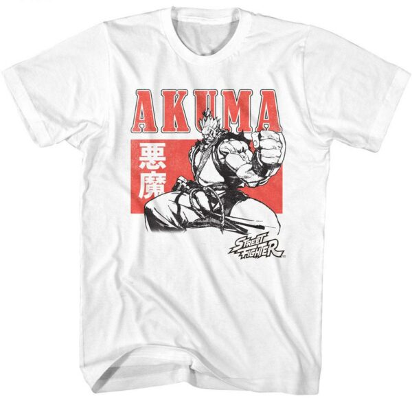 Street Fighter Akuma Kiai T-Shirt