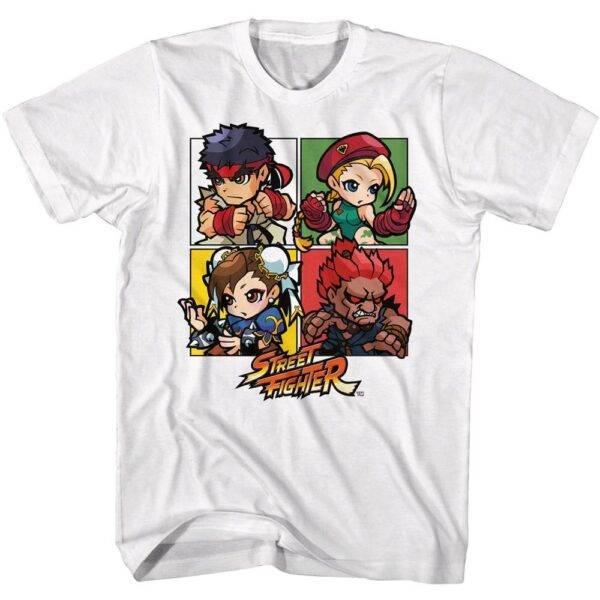 Street Fighter Chibi Warriors T-Shirt