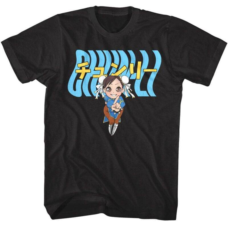 Street Fighter Chun-Li Chibi T-Shirt