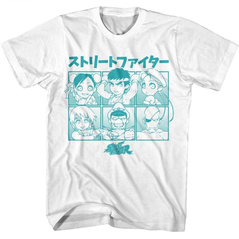 Street Fighter Cute Chibis T-Shirt