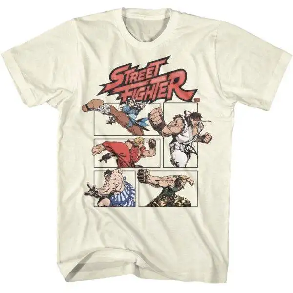 Street Fighter Fists Flying T-Shirt