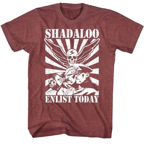 Street Fighter Shadaloo Enlist Today T-Shirt