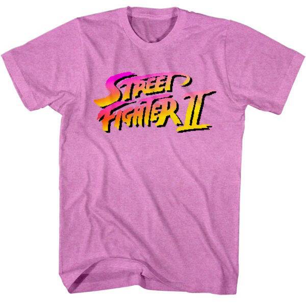 Street Fighter 2 8Bit Logo T-Shirt