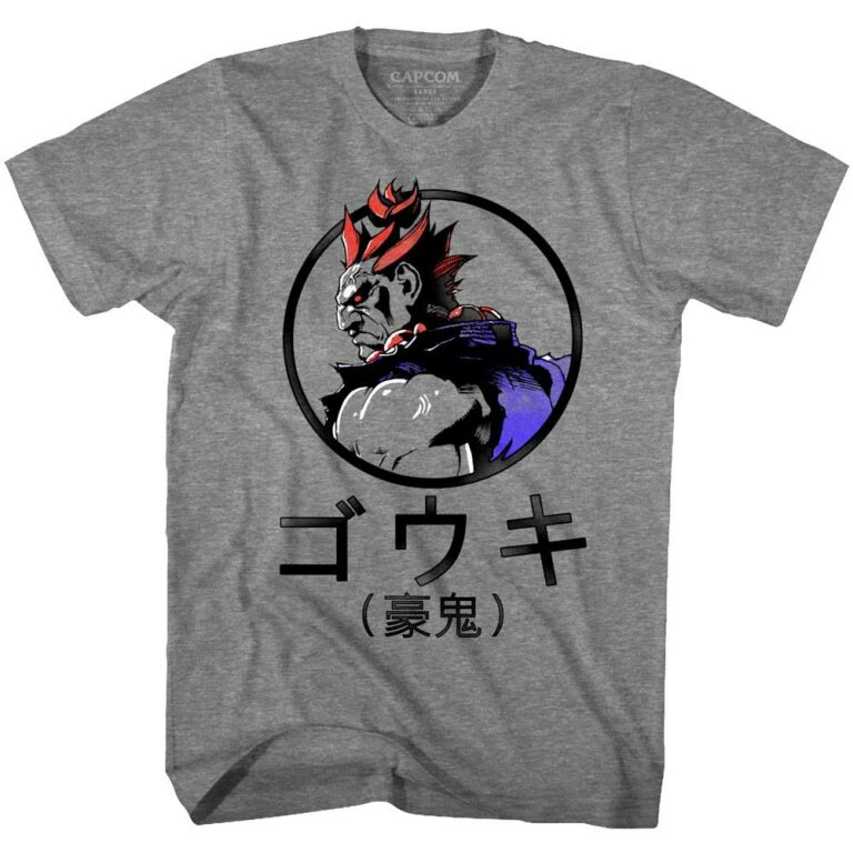 Street Fighter Akuma Japanese Boss T-Shirt