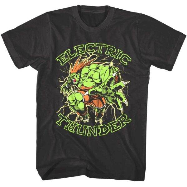 Street Fighter Blanka Electric Thunder T-Shirt