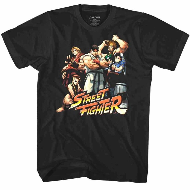 Street Fighter Characters T-Shirt