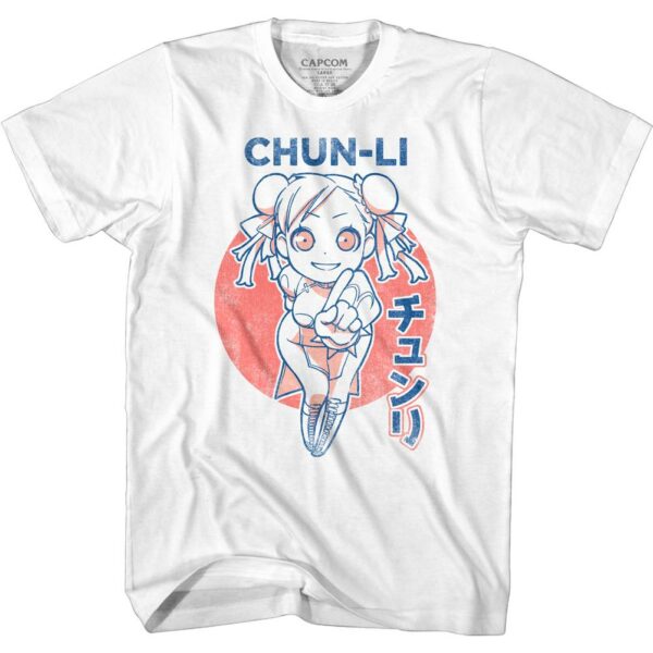Street Fighter Chibi Chun-Li Men’s T Shirt